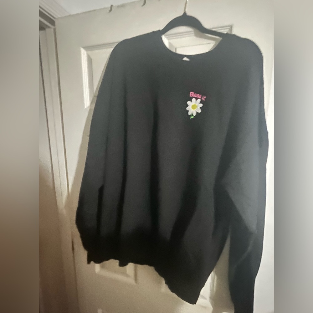 XXXL Tultex Black Crewneck Sweatshirt